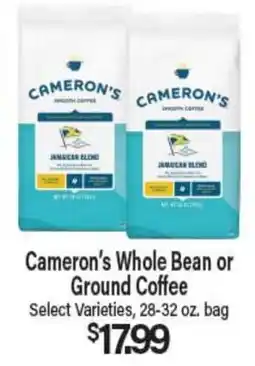Angelo Caputo's Fresh Market Cameron's Whole Bean or Ground Coffee offer