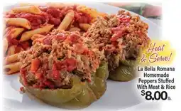 Angelo Caputo's Fresh Market La Bella Romana Homemade Peppers Stuffed With Meat & Rice offer