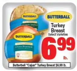 Angelo Caputo's Fresh Market Butterball Cajun Turkey Breast offer
