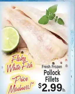 Angelo Caputo's Fresh Market Fresh Frozen Pollock Fillets offer