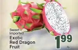 Angelo Caputo's Fresh Market Sweet Imported Exotic Red Dragon Fruit offer