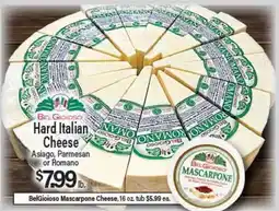 Angelo Caputo's Fresh Market BelGioioso Hard Italian Cheese offer