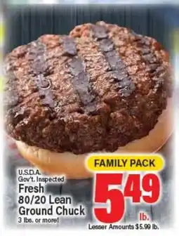 Angelo Caputo's Fresh Market Fresh 80/20 Lean Ground Chuck offer