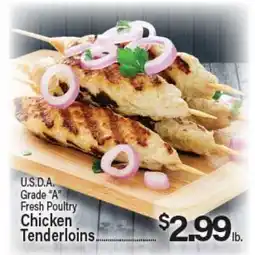 Angelo Caputo's Fresh Market U.S.D.A. Grade A Fresh Poultry Chicken Tenderloins offer