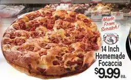 Angelo Caputo's Fresh Market 14 Inch Homemade Focaccia offer