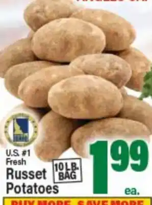Angelo Caputo's Fresh Market U.S. #1 Fresh Russet Potatoes offer