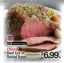 Angelo Caputo's Fresh Market Choice Beef Eye of Round Roast offer