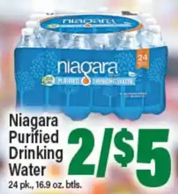 Angelo Caputo's Fresh Market Niagara Purified Drinking Water offer