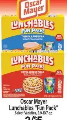 Angelo Caputo's Fresh Market Oscar Mayer Lunchables Fun Pack offer