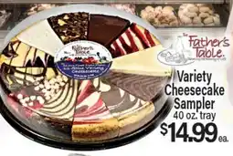 Angelo Caputo's Fresh Market Variety Cheesecake Sampler offer
