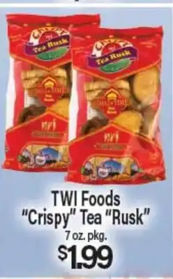 Angelo Caputo's Fresh Market TWI Foods Crispy Tea Rusk offer