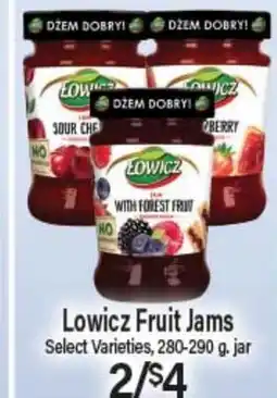 Angelo Caputo's Fresh Market Lowicz Fruit Jams offer