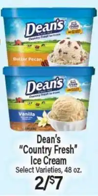 Angelo Caputo's Fresh Market Dean's Country Fresh Ice Cream offer