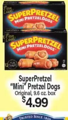 Angelo Caputo's Fresh Market SuperPretzel Mini Pretzel Dogs offer