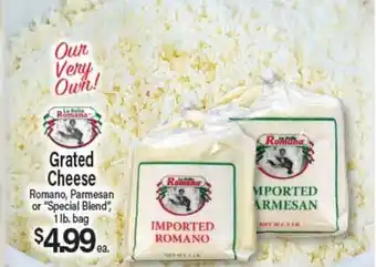 Angelo Caputo's Fresh Market Grated Cheese offer