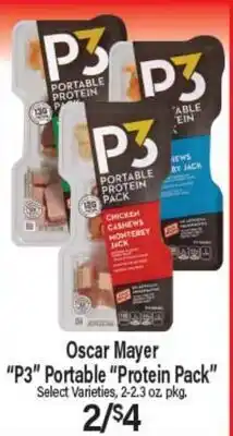 Angelo Caputo's Fresh Market Oscar Mayer P3 Portable Protein Pack offer