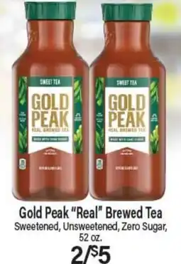 Angelo Caputo's Fresh Market Gold Peak Real Brewed Tea offer