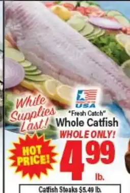 Angelo Caputo's Fresh Market Fresh Catch Whole Catfish offer