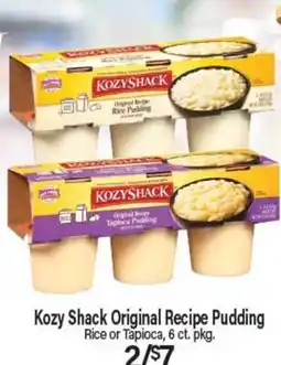 Angelo Caputo's Fresh Market Kozy Shack Original Recipe Pudding offer