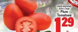 Angelo Caputo's Fresh Market Fresh Imported Extra Large Plum Tomatoes offer
