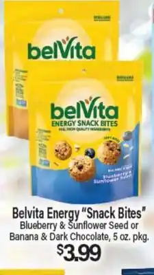 Angelo Caputo's Fresh Market Belvita Energy Snack Bites offer