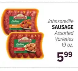 Cermak Fresh Market Johnsonville SAUSAGE offer