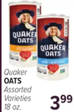 Cermak Fresh Market Quaker OATS offer