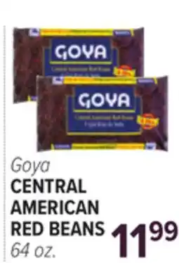 Cermak Fresh Market Goya CENTRAL AMERICAN RED BEANS offer