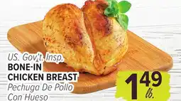 Cermak Fresh Market U.S. Gov't Insp. BONE-IN CHICKEN BREAST offer