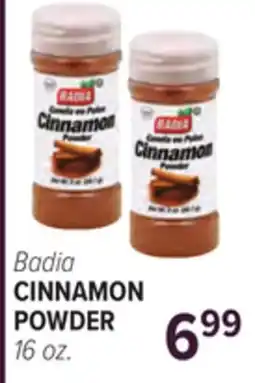 Cermak Fresh Market Badia CINNAMON POWDER offer