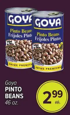Cermak Fresh Market Goya PINTO BEANS offer