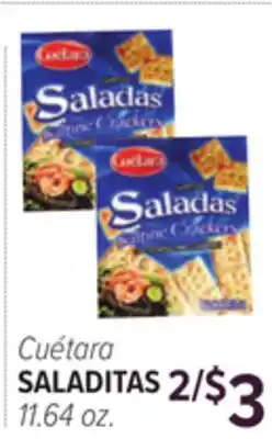 Cermak Fresh Market Cuétara SALADITAS offer