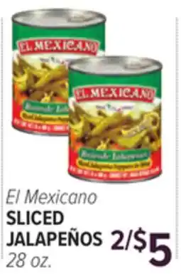 Cermak Fresh Market El Mexicano SLICED JALAPEÑOS offer