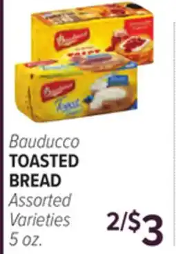 Cermak Fresh Market Bauducco TOASTED BREAD offer