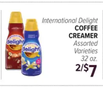 Cermak Fresh Market International Delight COFFEE CREAMER offer