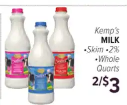 Cermak Fresh Market Kemp's MILK offer