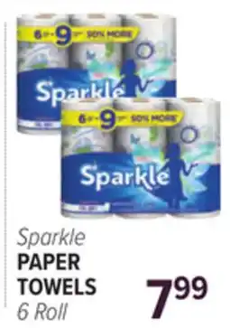 Cermak Fresh Market Sparkle PAPER TOWELS offer