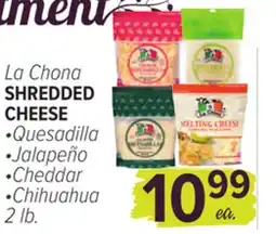 Cermak Fresh Market La Chona SHREDDED CHEESE offer