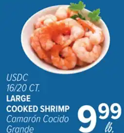 Cermak Fresh Market USDC 16/20 CT. LARGE COOKED SHRIMP offer