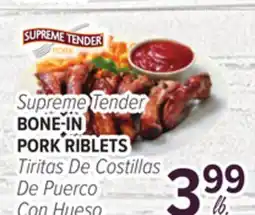 Cermak Fresh Market Supreme Tender BONE-IN PORK RIBLETS offer