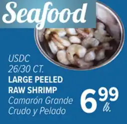 Cermak Fresh Market USDC 26/30 CT. LARGE PEELED RAW SHRIMP offer