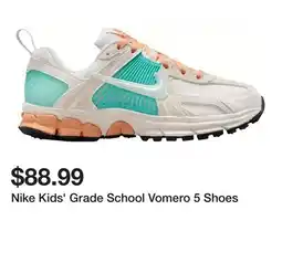 Dick's Sporting Goods Nike Kids' Grade School Vomero 5 Shoes offer