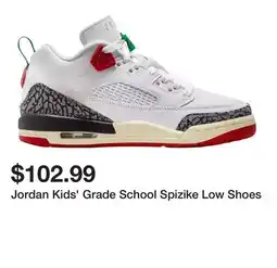 Dick's Sporting Goods Jordan Kids' Grade School Spizike Low Shoes offer