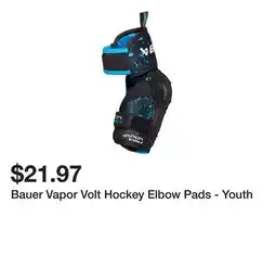 Dick's Sporting Goods Bauer Vapor Volt Hockey Elbow Pads - Youth offer
