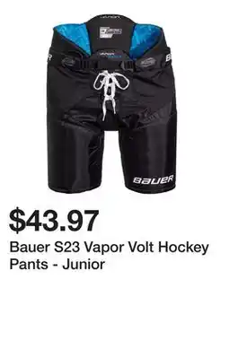 Dick's Sporting Goods Bauer S23 Vapor Volt Hockey Pants - Junior offer