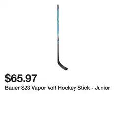 Dick's Sporting Goods Bauer S23 Vapor Volt Hockey Stick - Junior offer
