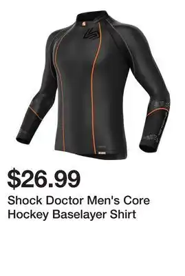 Dick's Sporting Goods Shock Doctor Men's Core Hockey Baselayer Shirt offer