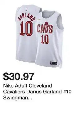 Dick's Sporting Goods Nike Adult Cleveland Cavaliers Darius Garland #10 Swingman Association Jersey offer
