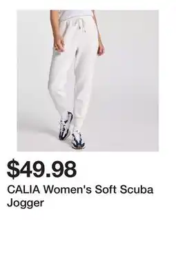 Dick's Sporting Goods CALIA Women's Soft Scuba Jogger offer