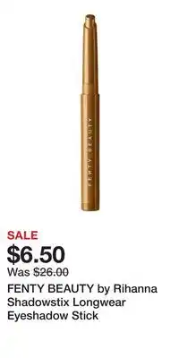 Kohl's FENTY BEAUTY by Rihanna Shadowstix Longwear Eyeshadow Stick offer